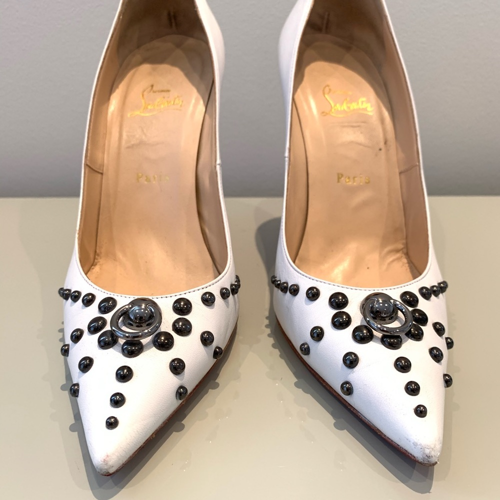 🤍 Christian Louboutin pigalle Door Knock 100 🤍 - Picture 7 of 7